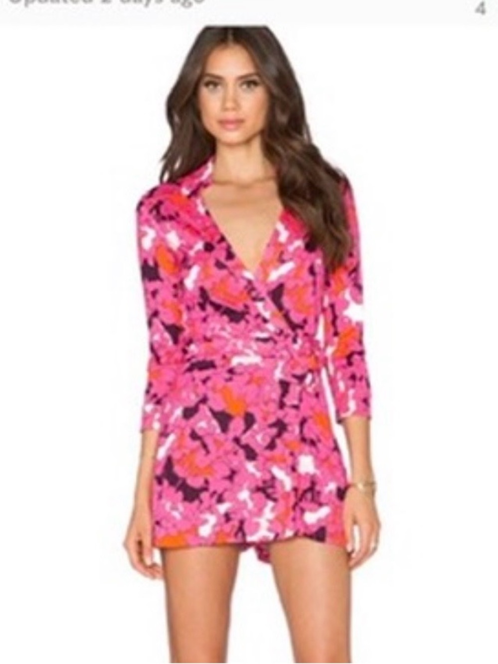 DVF Celeste Romper. Size 2